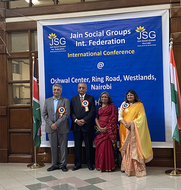 Felicitation by Jain Social Group International Federation
