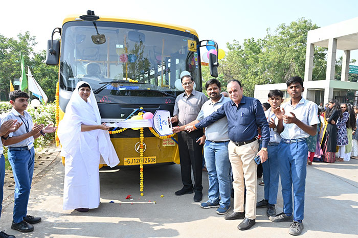 Donation of new school bus