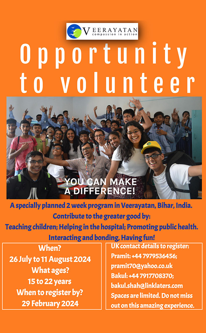 Volunteering Programme 2024