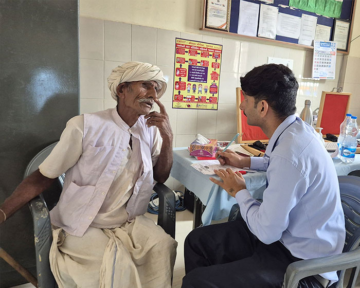 Eye Camp at Gariyadhar