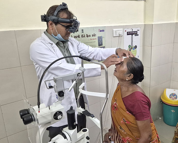 Eye Camp at Gariyadhar