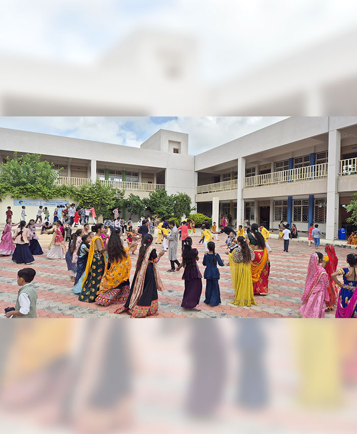 Rangoli and Navratri Celebrations