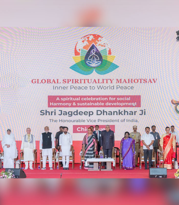 Participating at the Global Spirituality Festival
