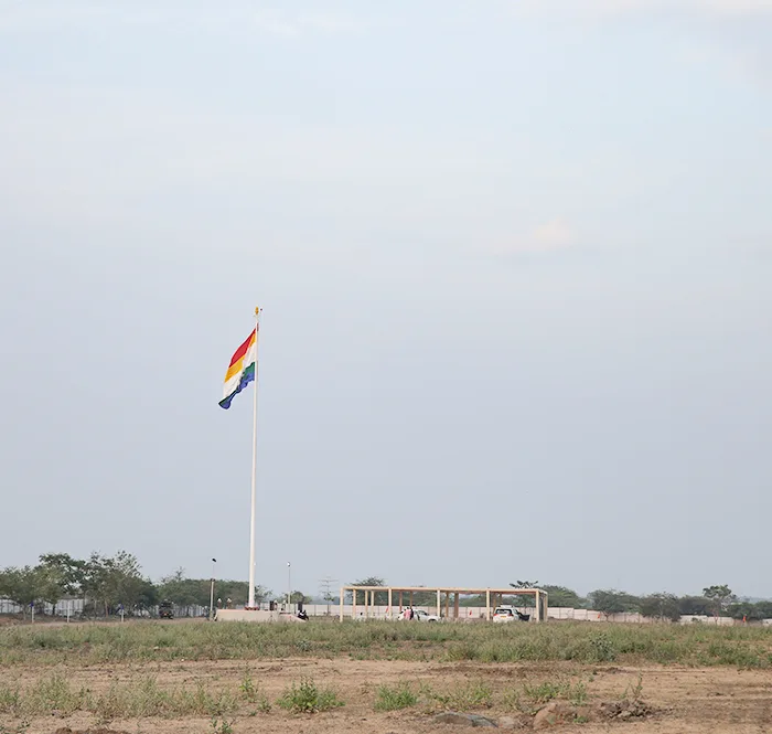 India’s First 108-Foot Jain Flag Mast