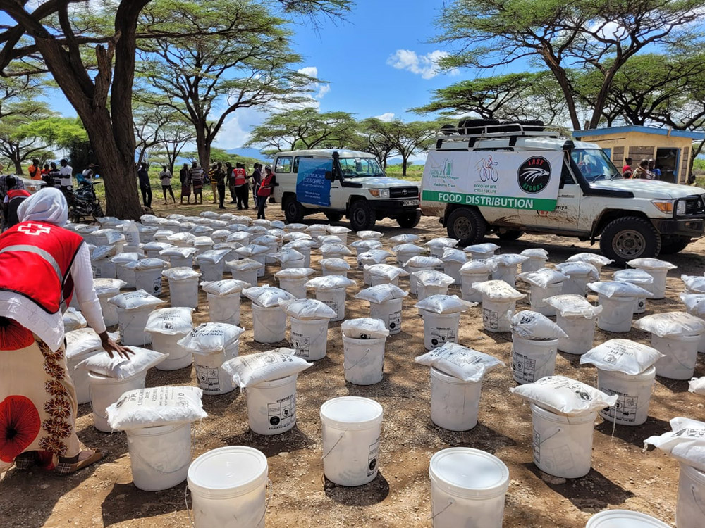 Supporting communities affected by the ongoing drought